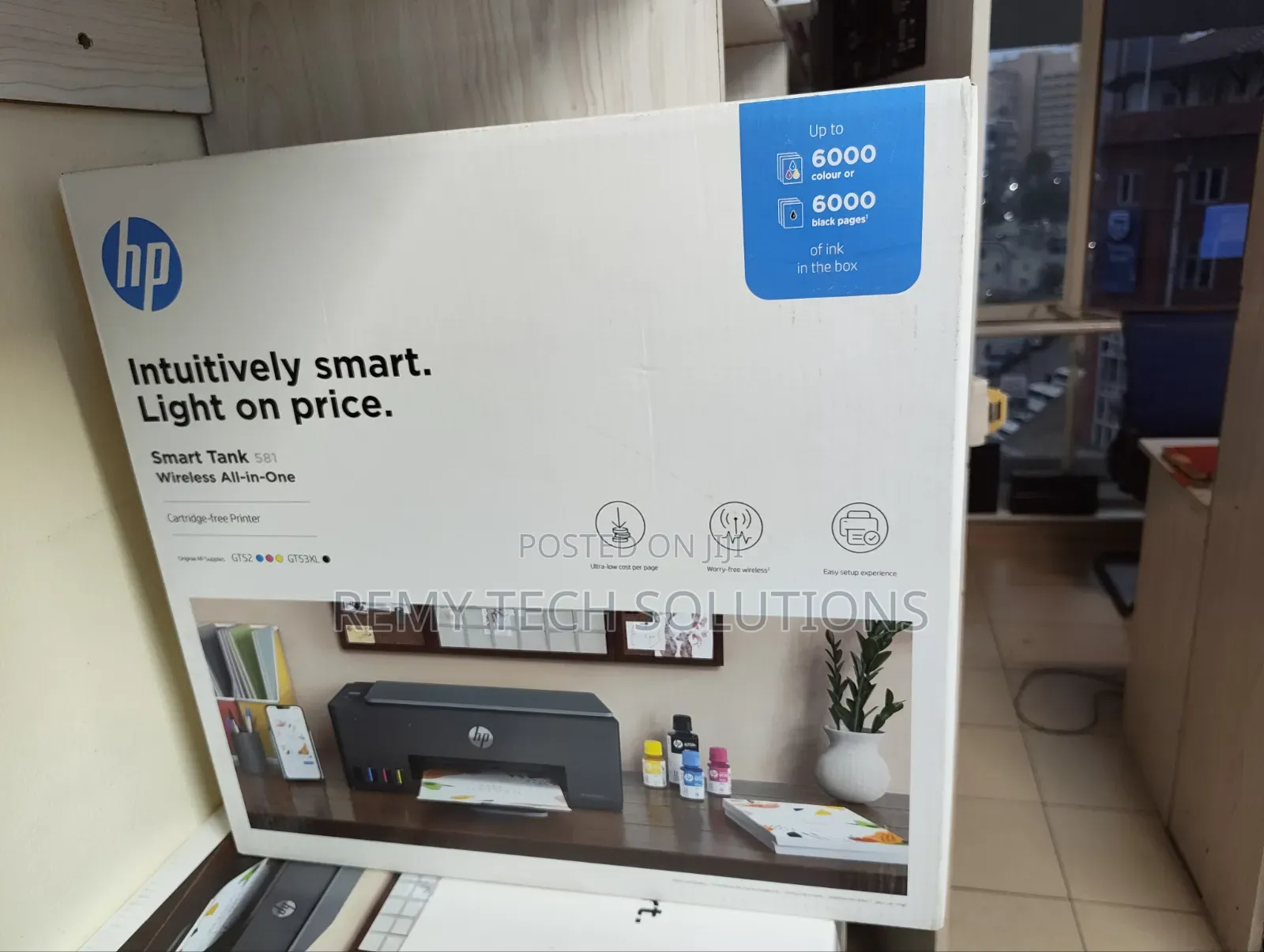 HP 581inkjet Wireless Color Printer