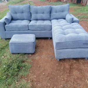 L Shape Blue and Gray Springs