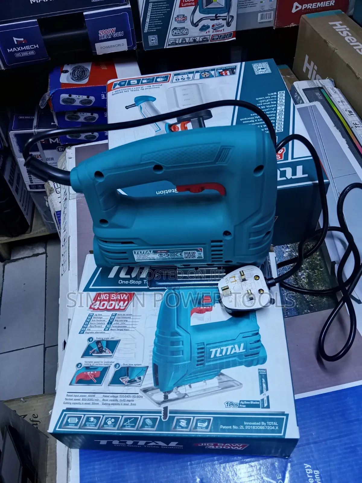 Total Ts 400w Corded Jigsaw.