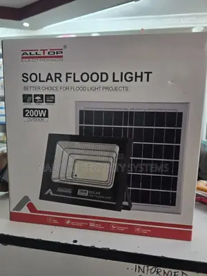 200W Solar Floodlight – Bright Outdoor Security Lighting
