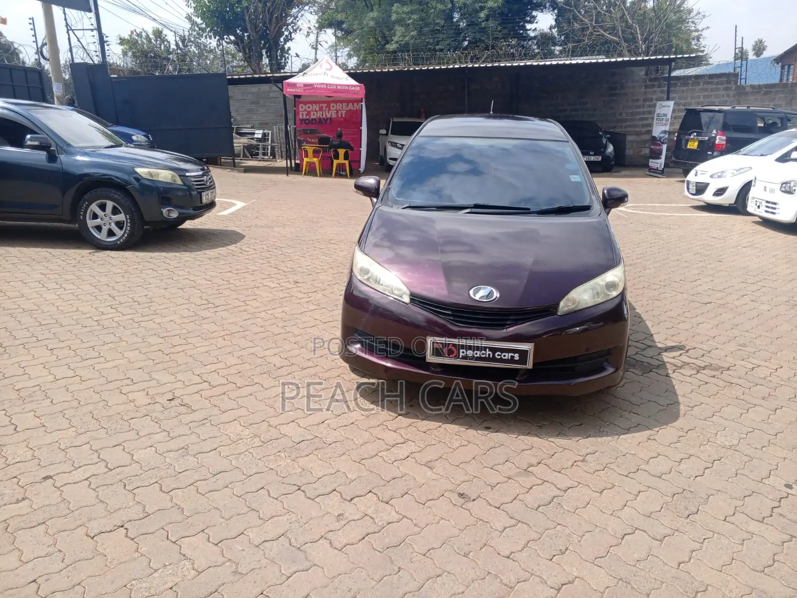 Toyota Wish 2010 Maroon