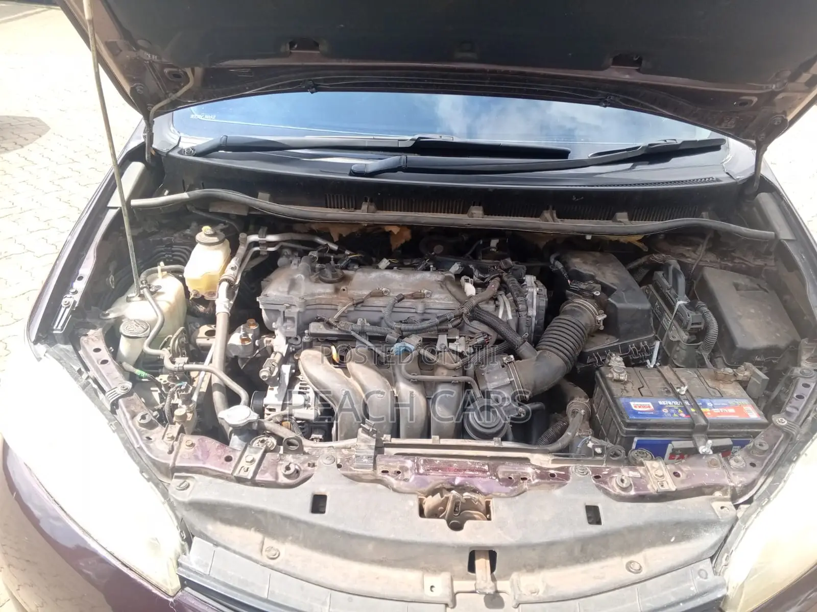 Toyota Wish 2010 Maroon