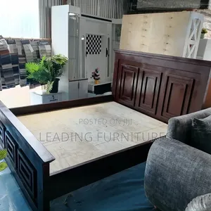 5x6 Panel Bed Dark Chocolate