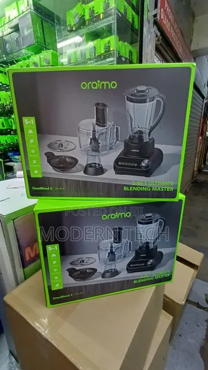 Oraimo OmniBlend 2 21000 RPM Speed 5-in-1 Blender