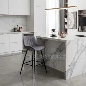 Brastool; Silvee Leather Home Barstool