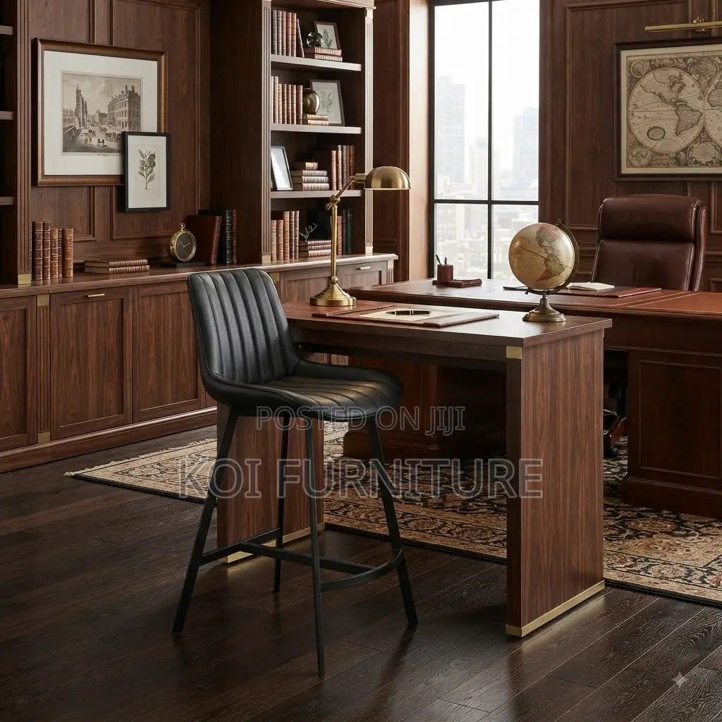 Brastool; Silvee Leather Home Barstool