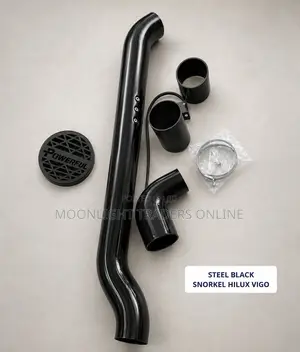 Hilux Vigo Steel Black Snorkel