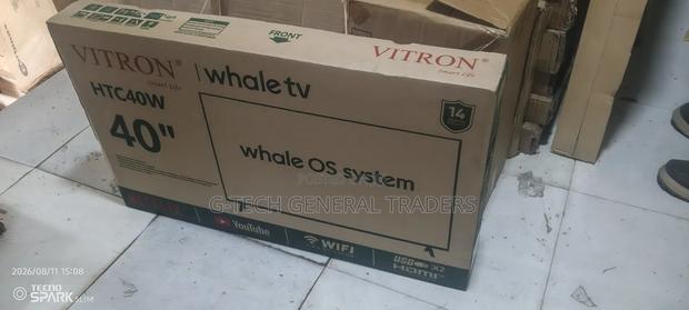 Vitron 40inch Smart Whale TV, Frameless, YouTube, Netflix, LED TV