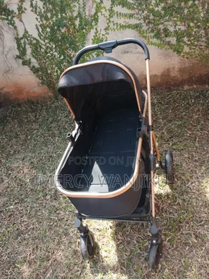 Brand New Luxury Black Baby Pram/Stroller – Stylish Comfortable