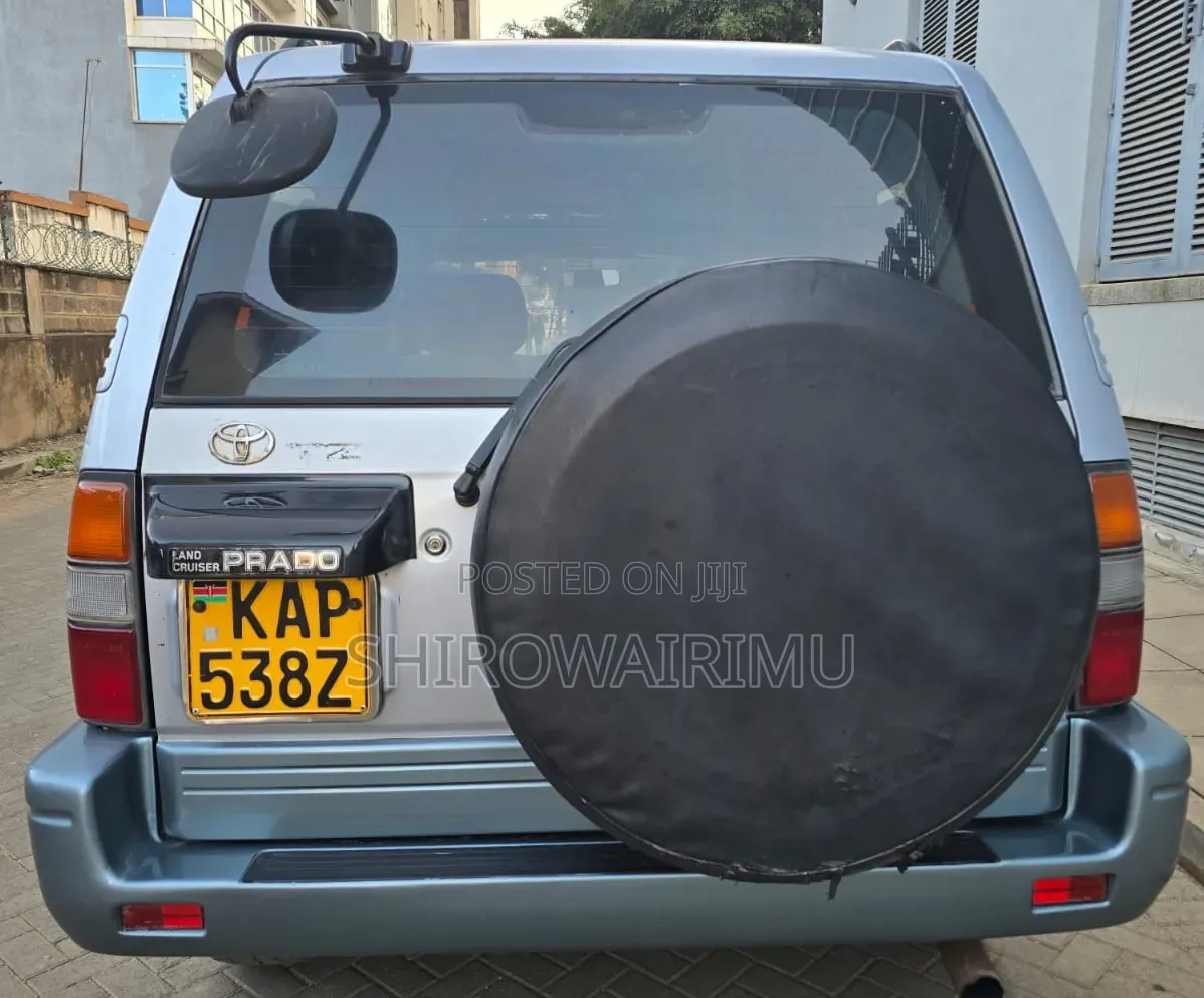 Toyota Land Cruiser Prado 1995 Silver