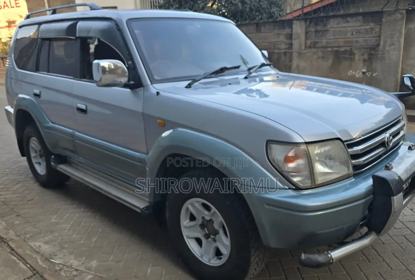 Toyota Land Cruiser Prado 1995 Silver