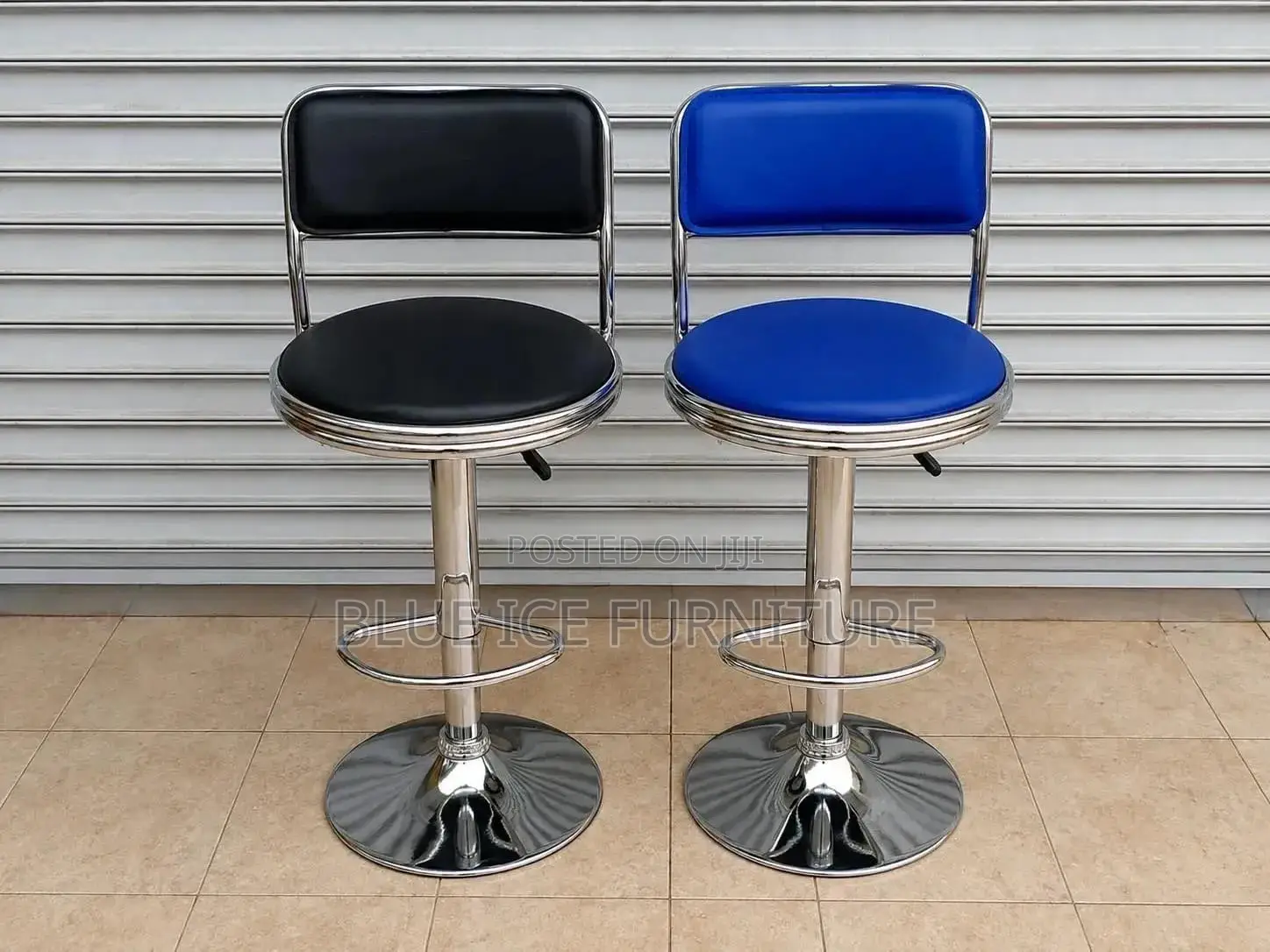 Bar Stool- Adjustable Bar Stool Chair With Backrest