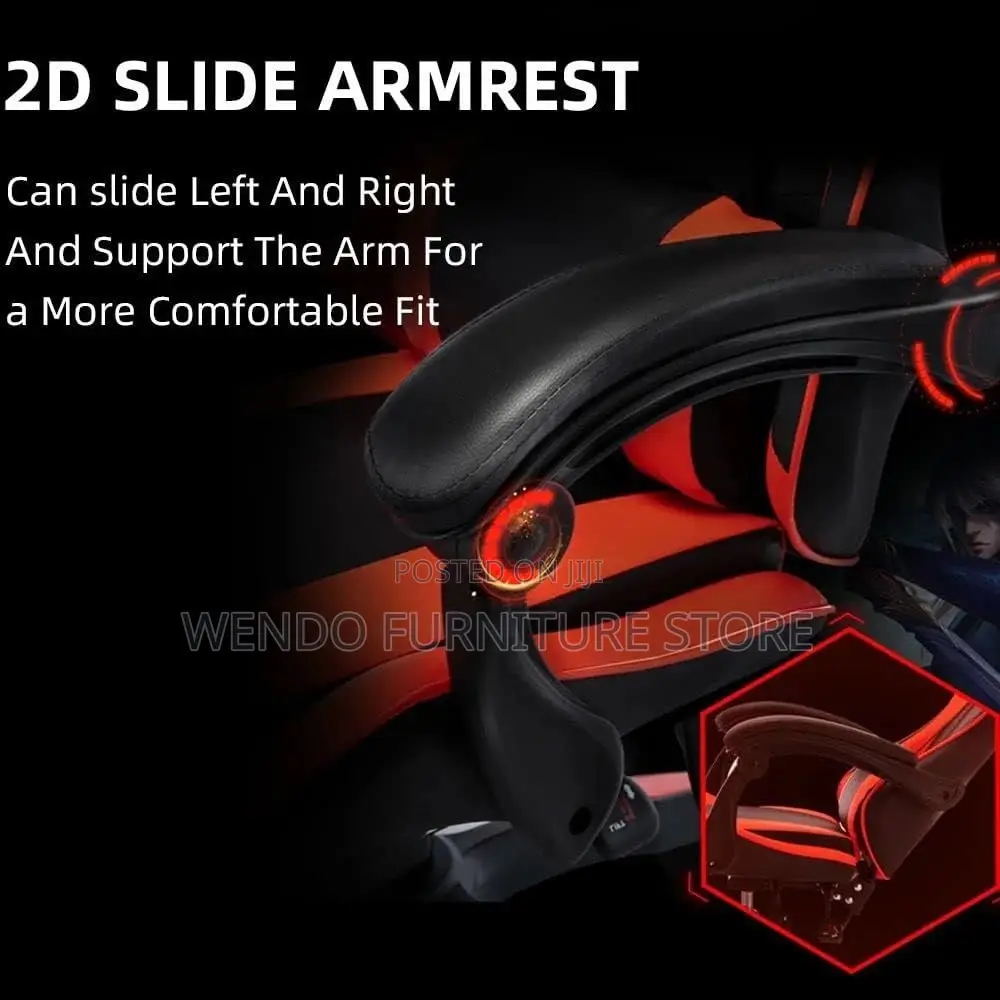 Office Chairs, Leather Gaming Adaptive Adjustable Lumbar Chairs
