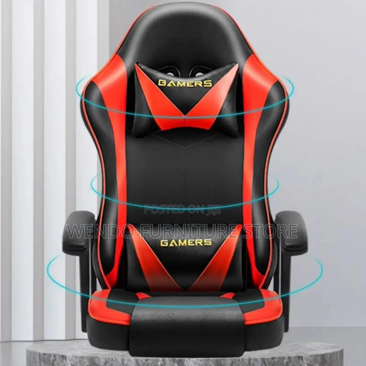 Office Chairs, Leather Gaming Adaptive Adjustable Lumbar Chairs