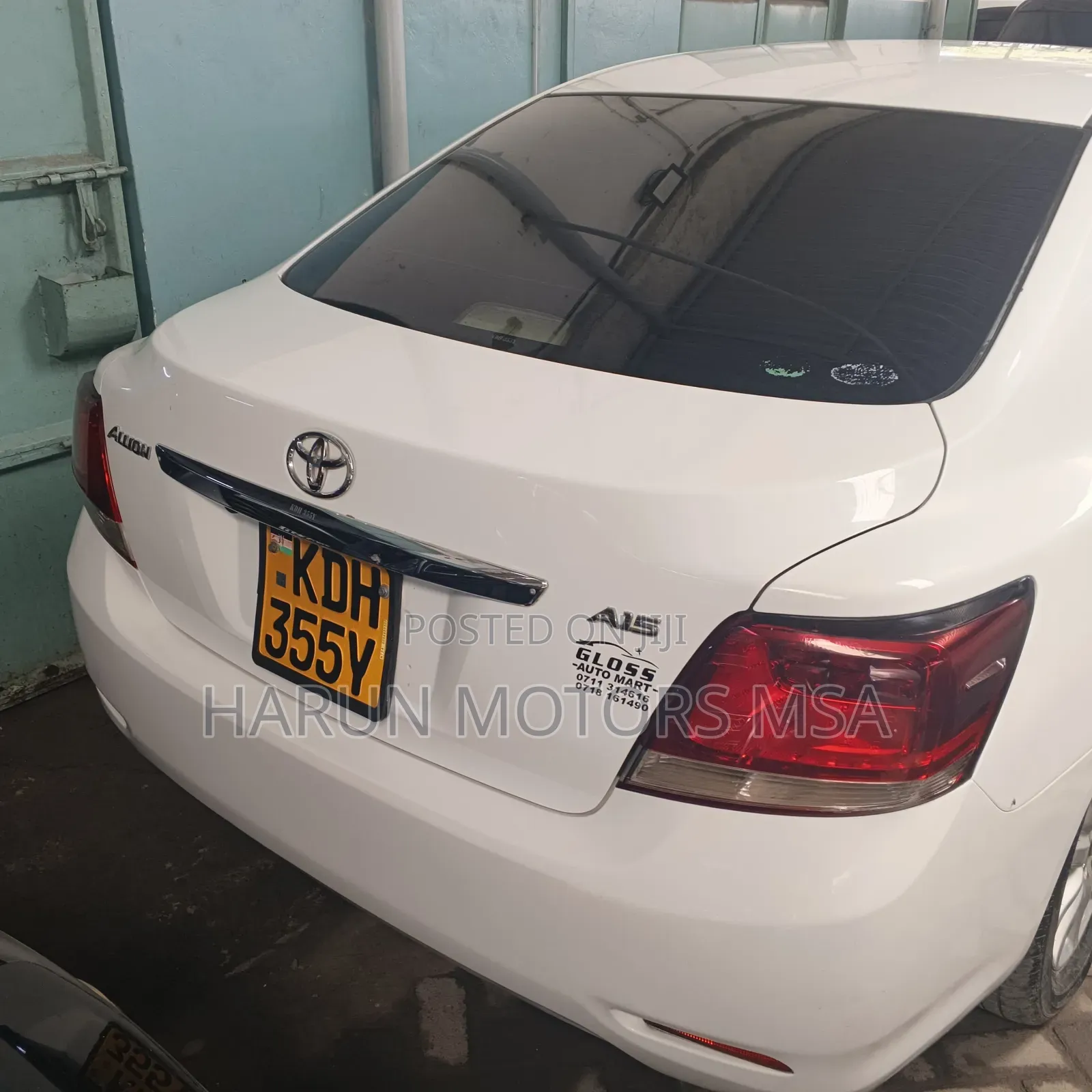Toyota Allion 2017 White
