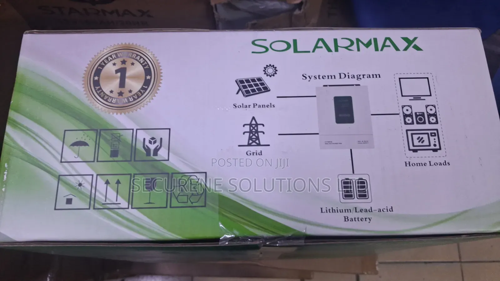 Solarmax MX-12V/2.5KW Hybrid Solar Inverter.