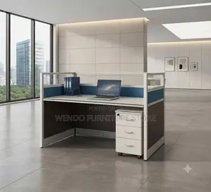 Office Workstation; One Single User Modular Station Table