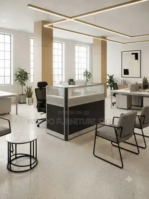 Office Workstation; One Single User Modular Station Table