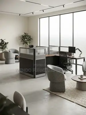 Office Workstation; One Single User Modular Station Table