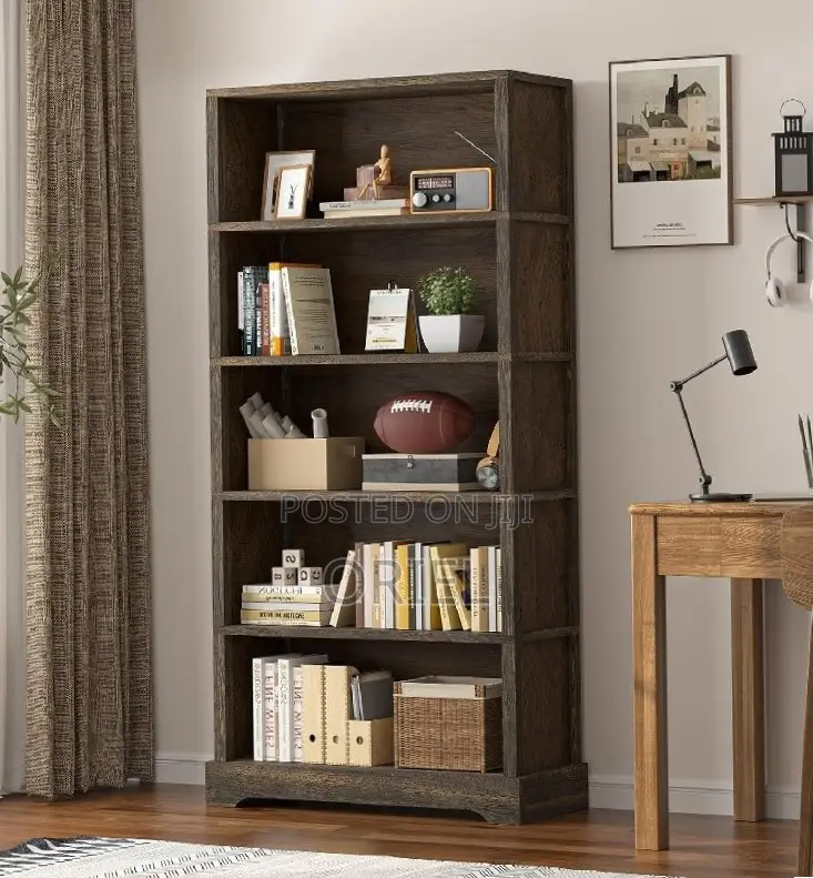 Office Bookshelf : 5-Tier Office Shelf for Books