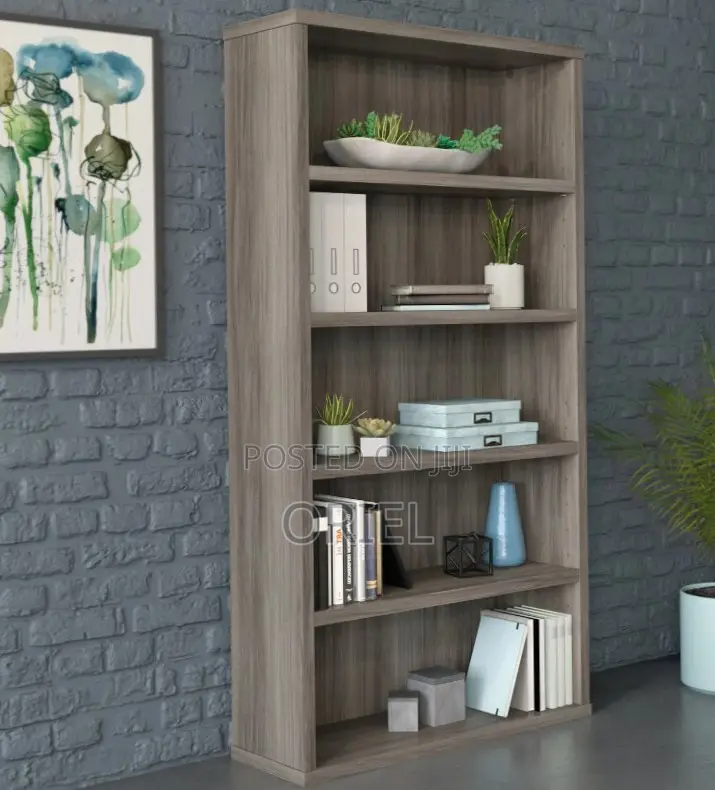 Office Bookshelf : 5-Tier Office Shelf for Books