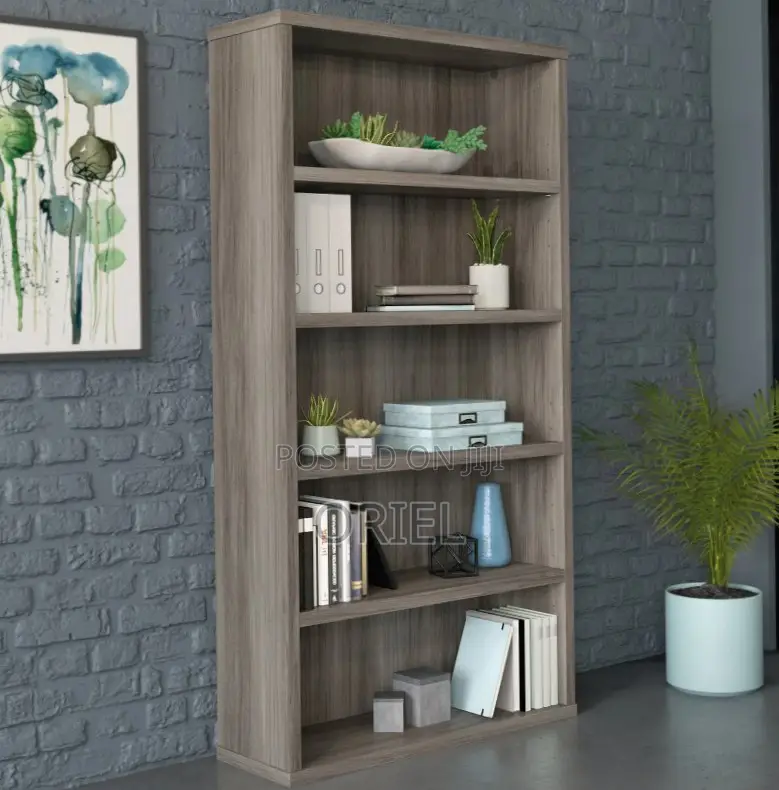 Office Bookshelf : 5-Tier Office Shelf for Books