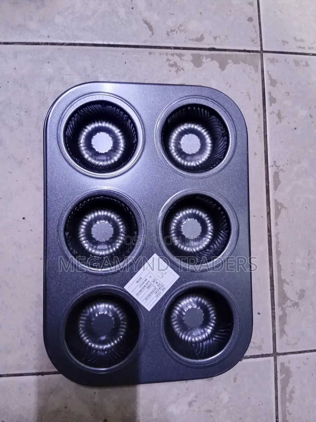 Non-Stick Muffin Baking Tin /Baking Tray 6hole