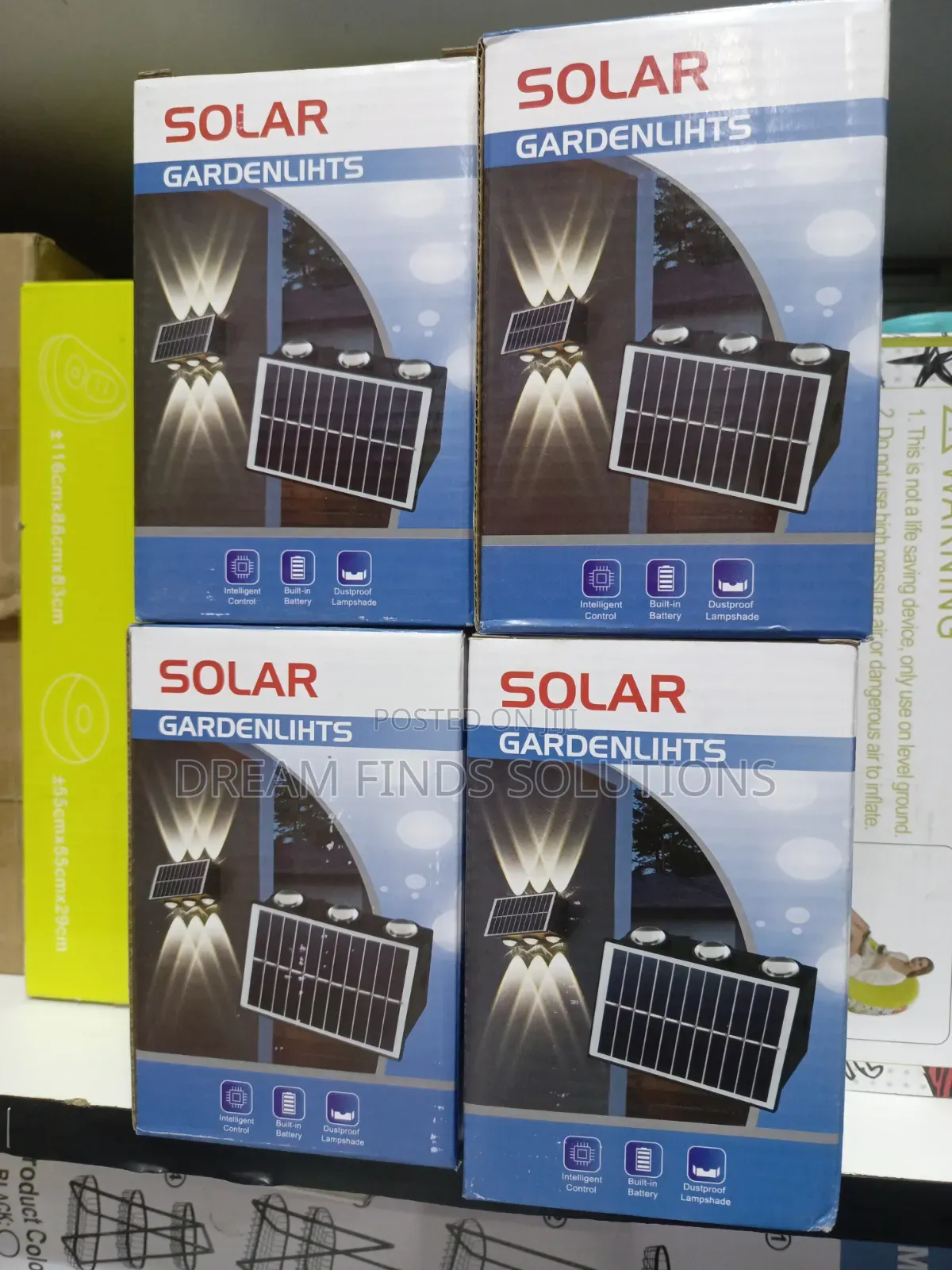 5 Pieces Solar Outdoor Garden Lights