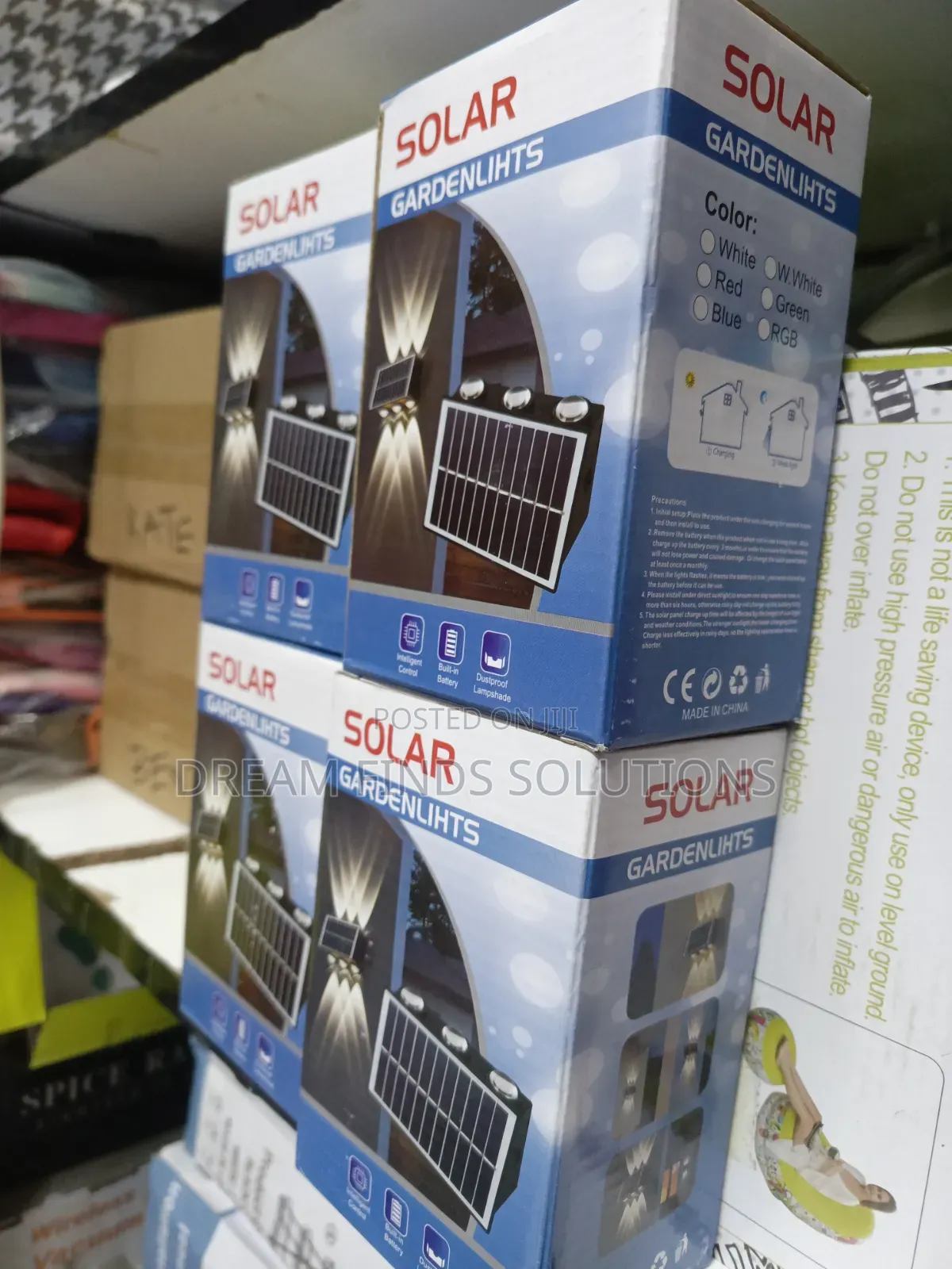 Smart Dusk-to-Dawn Solar Fence Lights – Wireless Exterior LED 5pieces