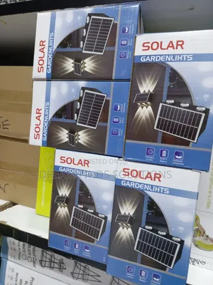 5 Pieces Ultra-Bright Up Down Solar Wall Lights – Waterproof