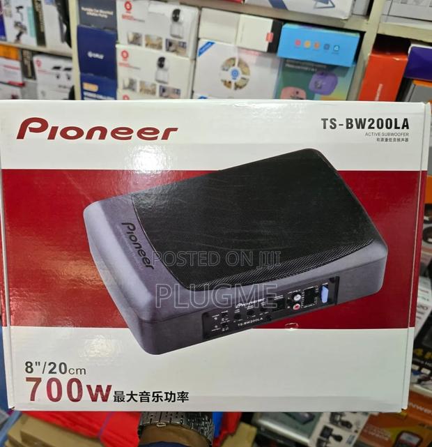 Pioneer BW 200 700W Class D Active Underseat Subwoofer