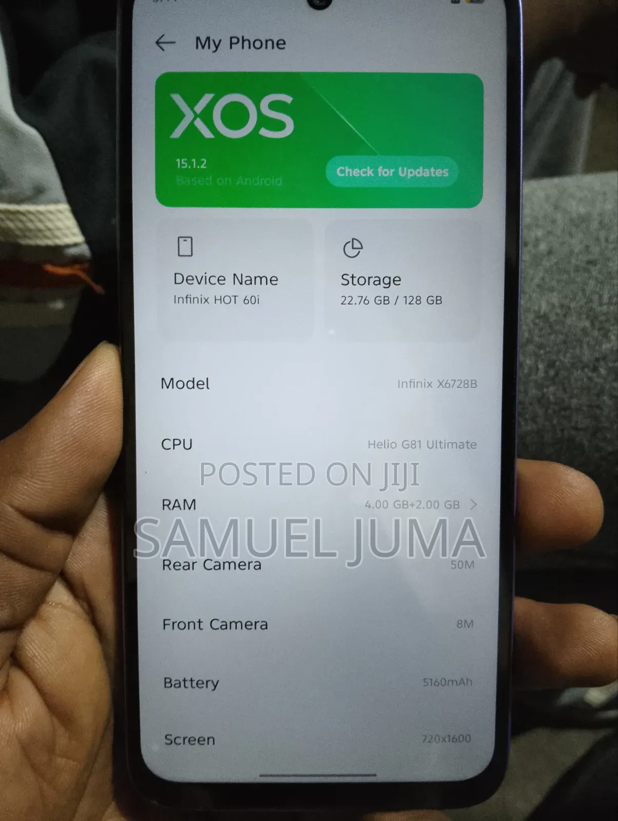 Itel A100 128 GB