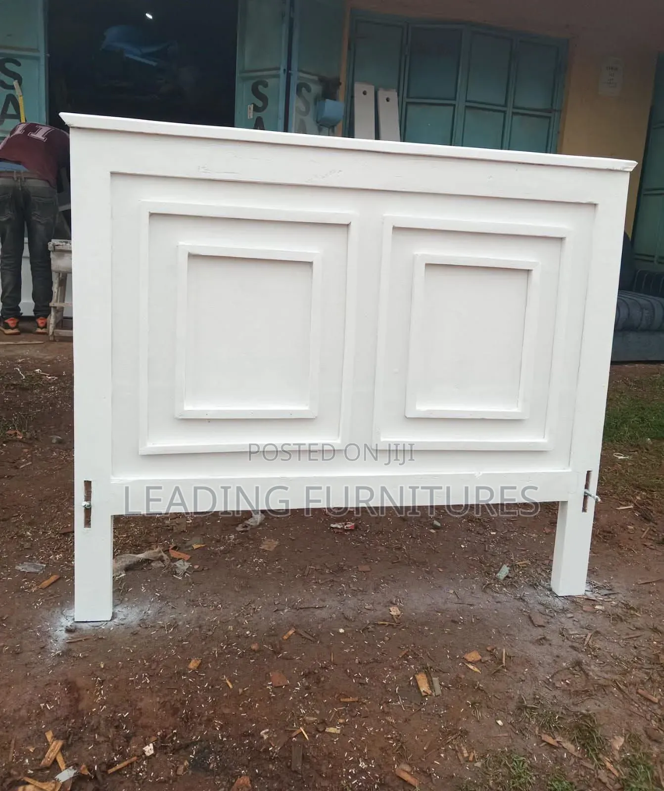 Panel Bed 4x6 White