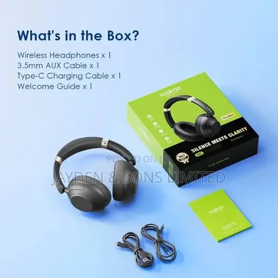 Oraimo Boompop Pro Anc Headphones
