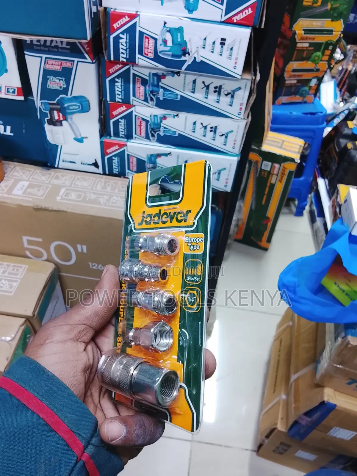 Jadever 5-Piece Quick Coupler Set