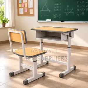 Kid's Modern Desk and Chair Combo.