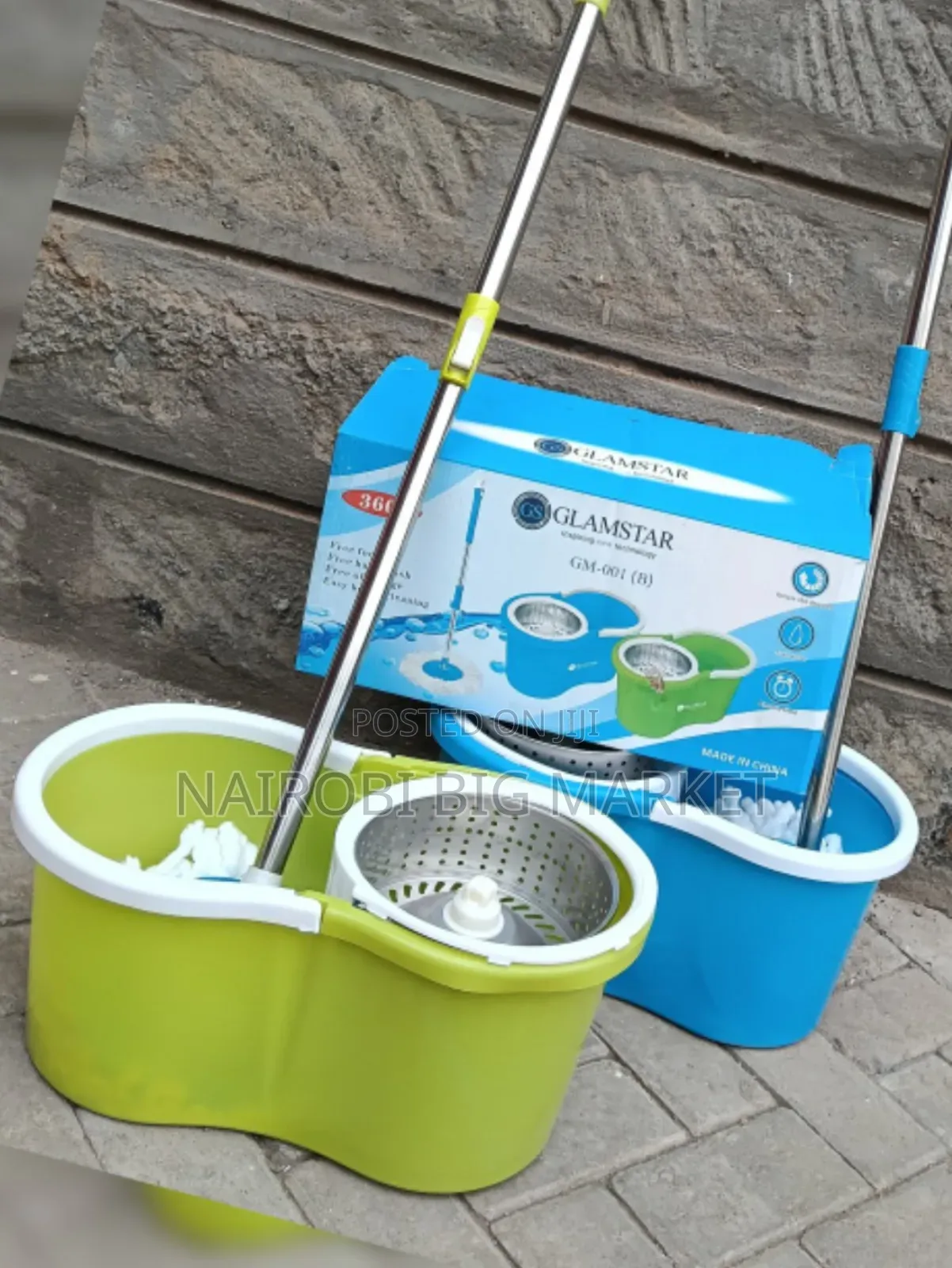 Metallic Glamstar Spin Mop