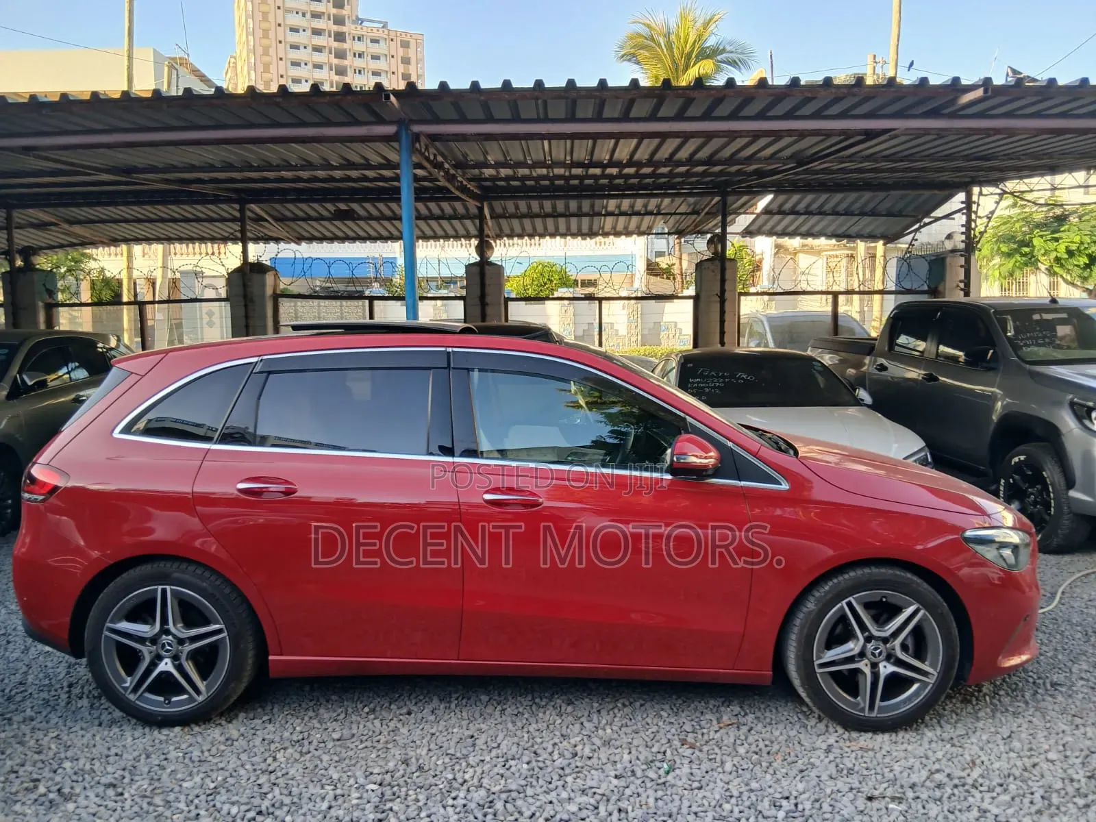 Mercedes-Benz B-Class 2019 Red