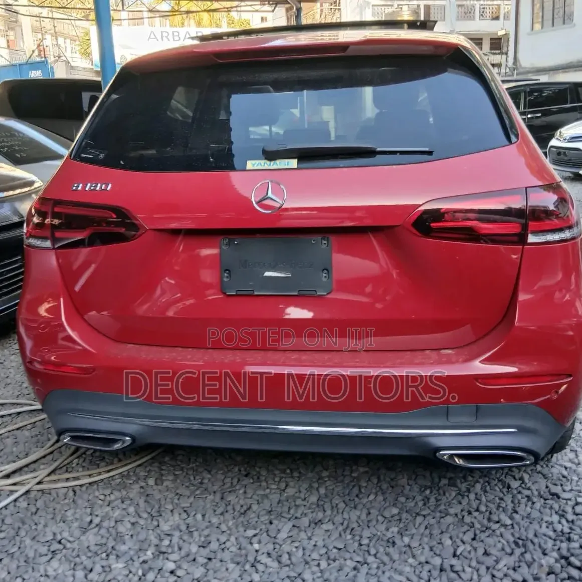 Mercedes-Benz B-Class 2019 Red