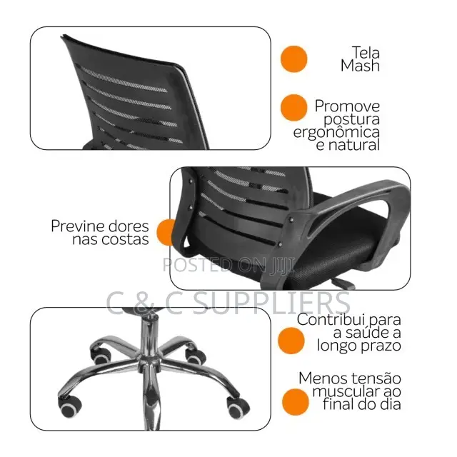 Home Office Strong Mesh Computer Chair.