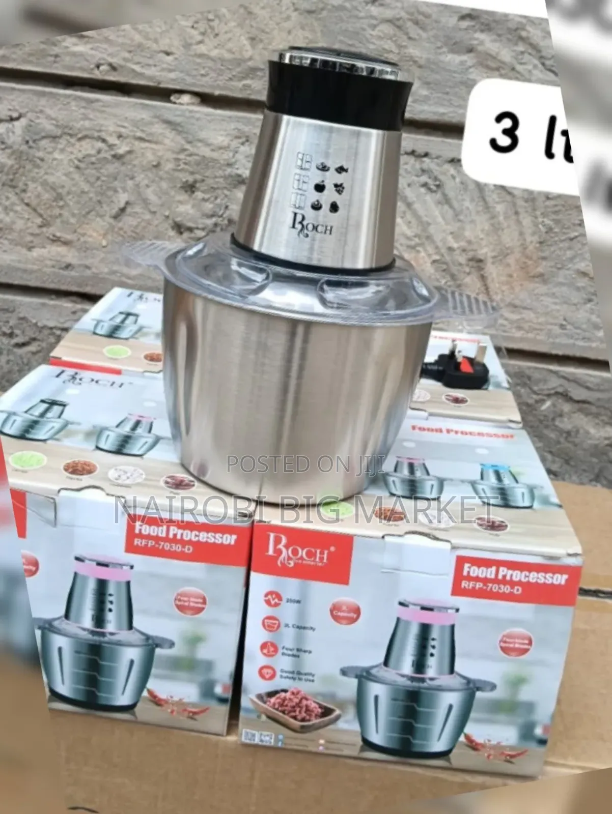 3l Roch Food Processor