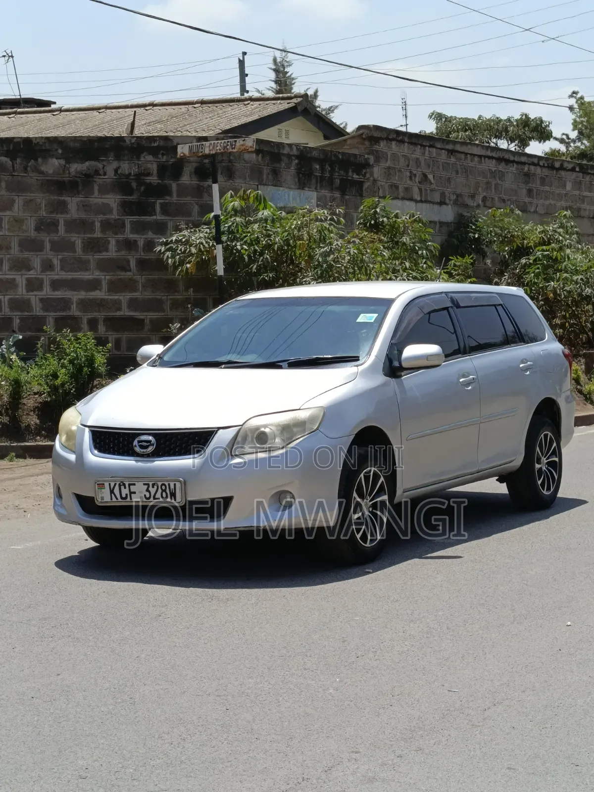 Toyota Corolla Fielder 2007 Silver