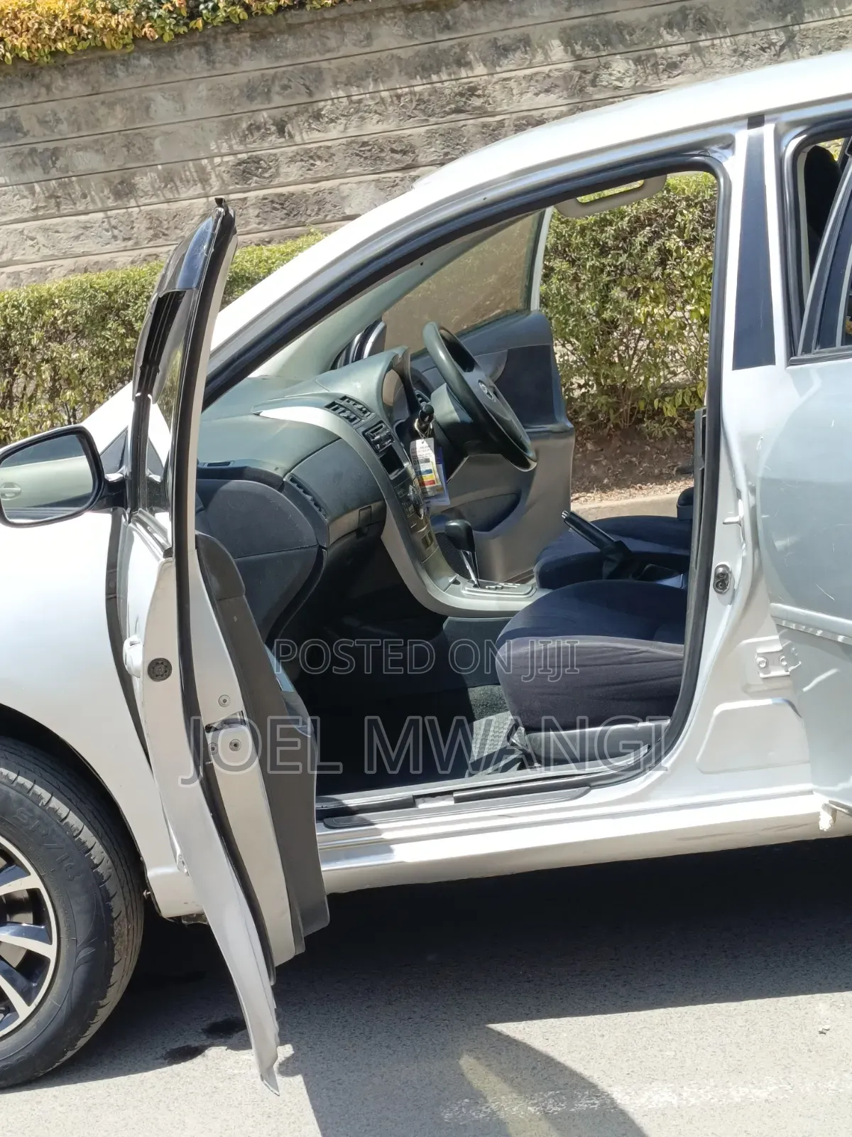 Toyota Corolla Fielder 2007 Silver