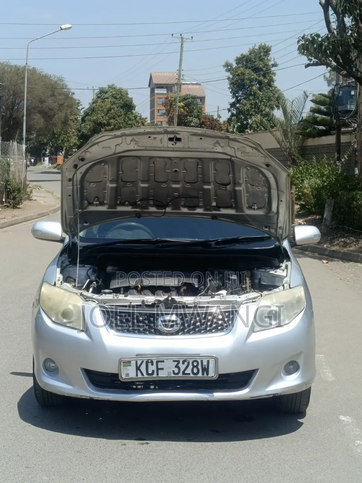 Toyota Corolla Fielder 2007 Silver