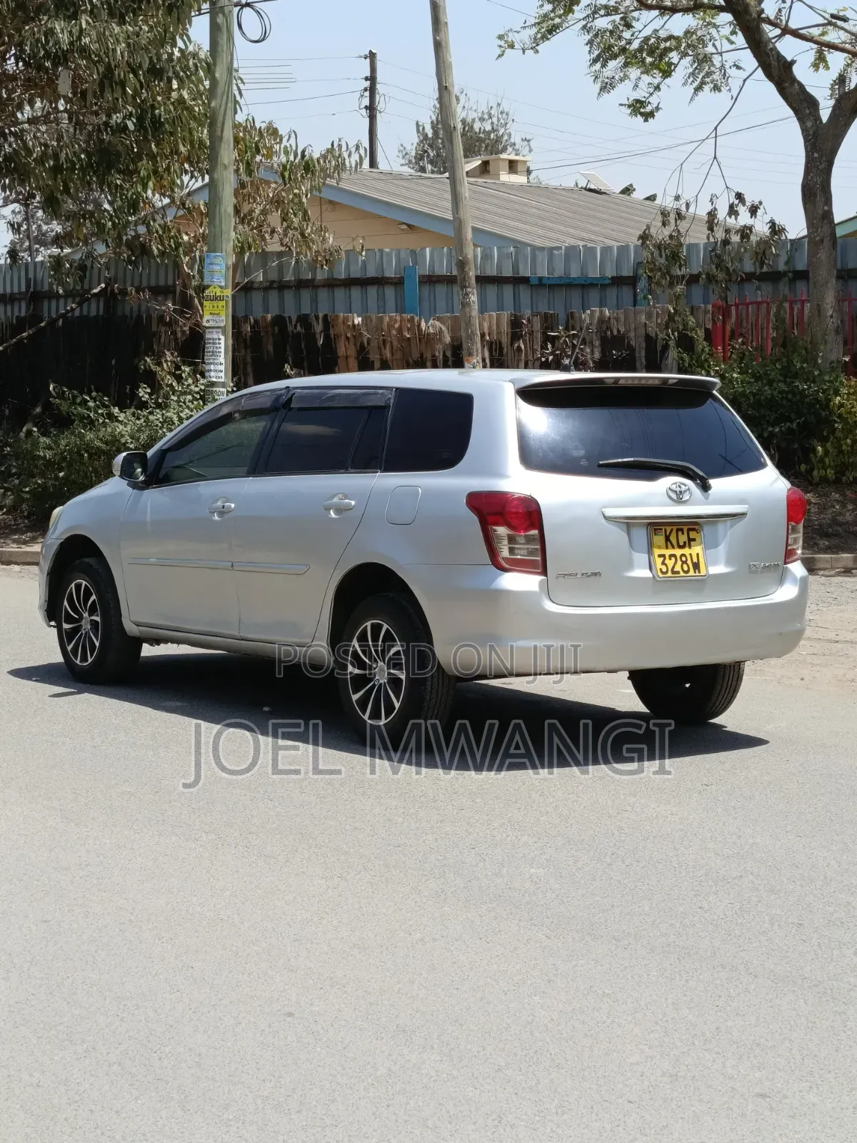 Toyota Corolla Fielder 2007 Silver