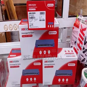 Hikvision Poe 8 Port Unmanaged DS-3E0510P-E/M