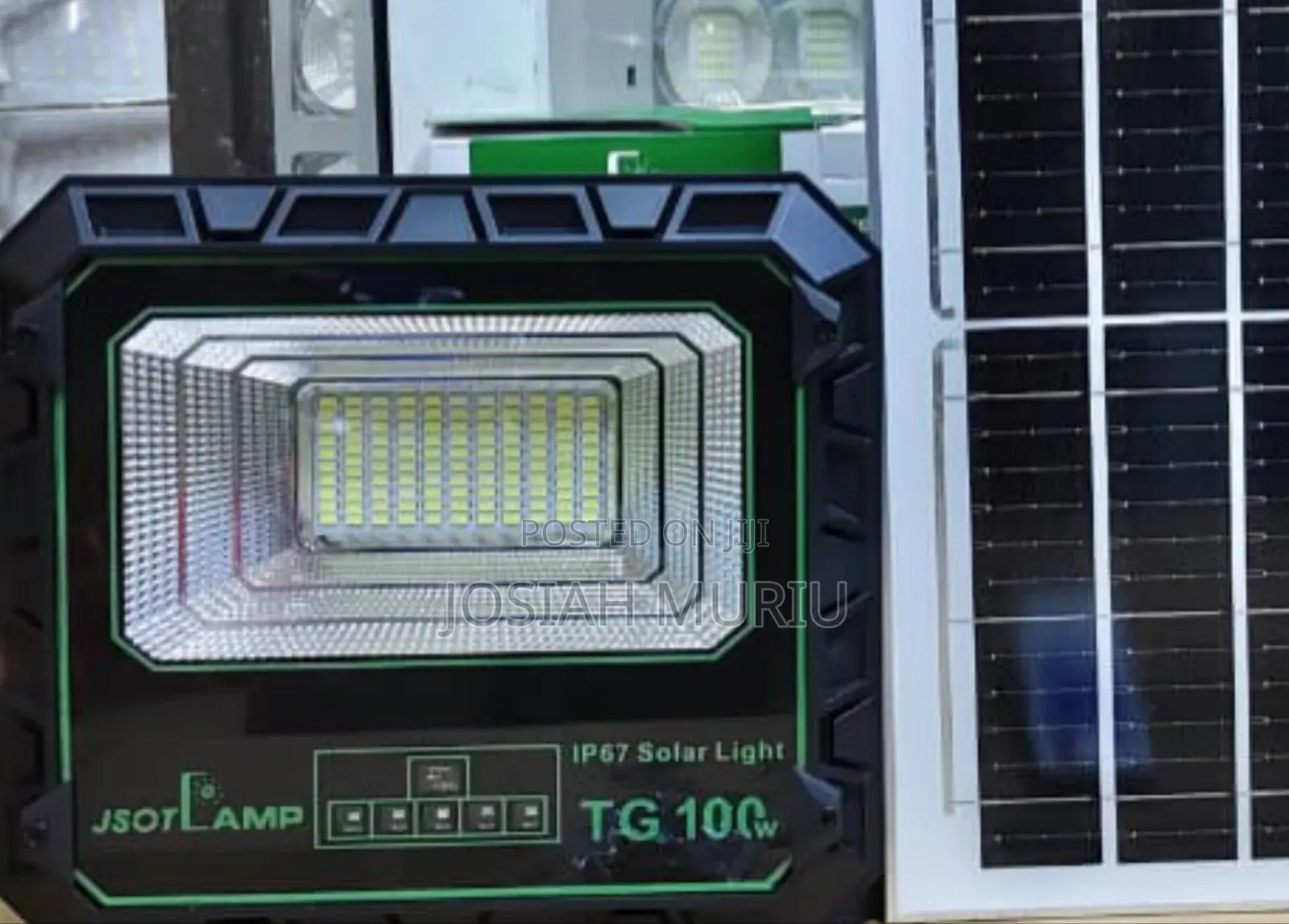 TG 100w Solar Floodlight