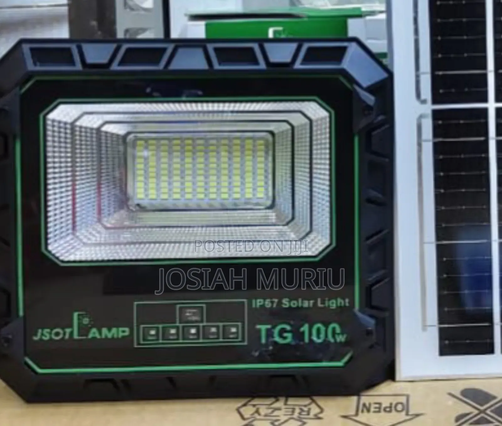 TG 100w Solar Floodlight