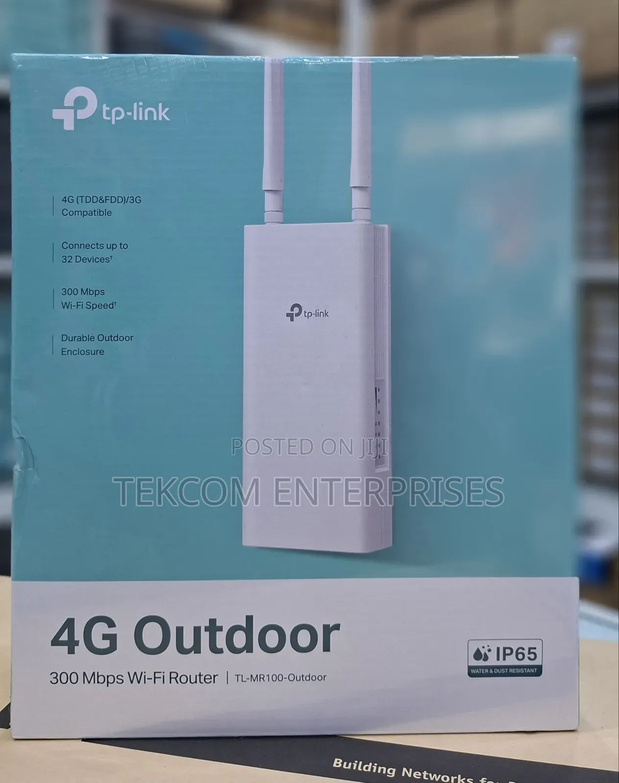 TP-Link 300mbps Wireless N 4g Lte Tl-Mr100 Outdoor Router ^tl-Mr100 4g