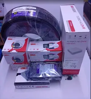 Hikvision 4-Set CCTV Security Camera Kit